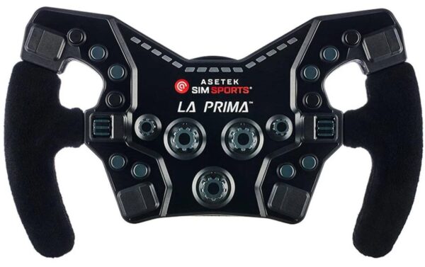 Asetek SimSports Handle Wildleder, Schwarz