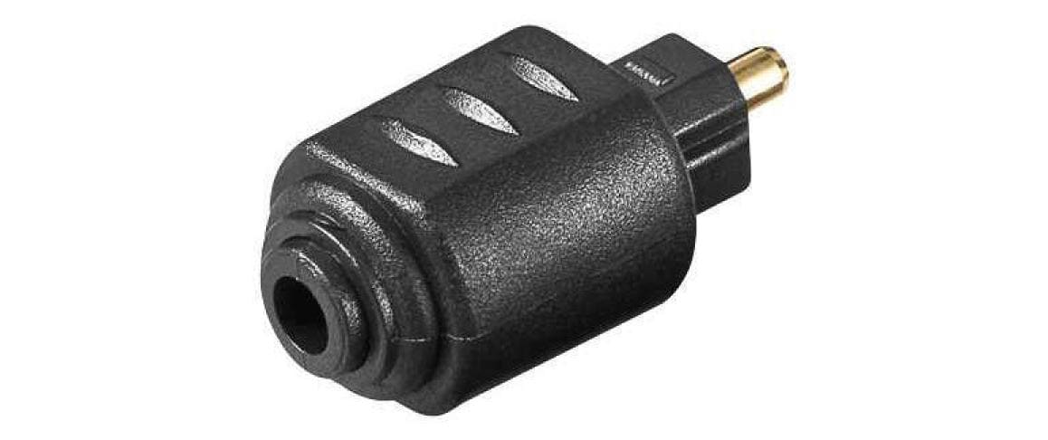 218618 - Mediatech 3.5 mm mini Kupplung > Toslinkstecker