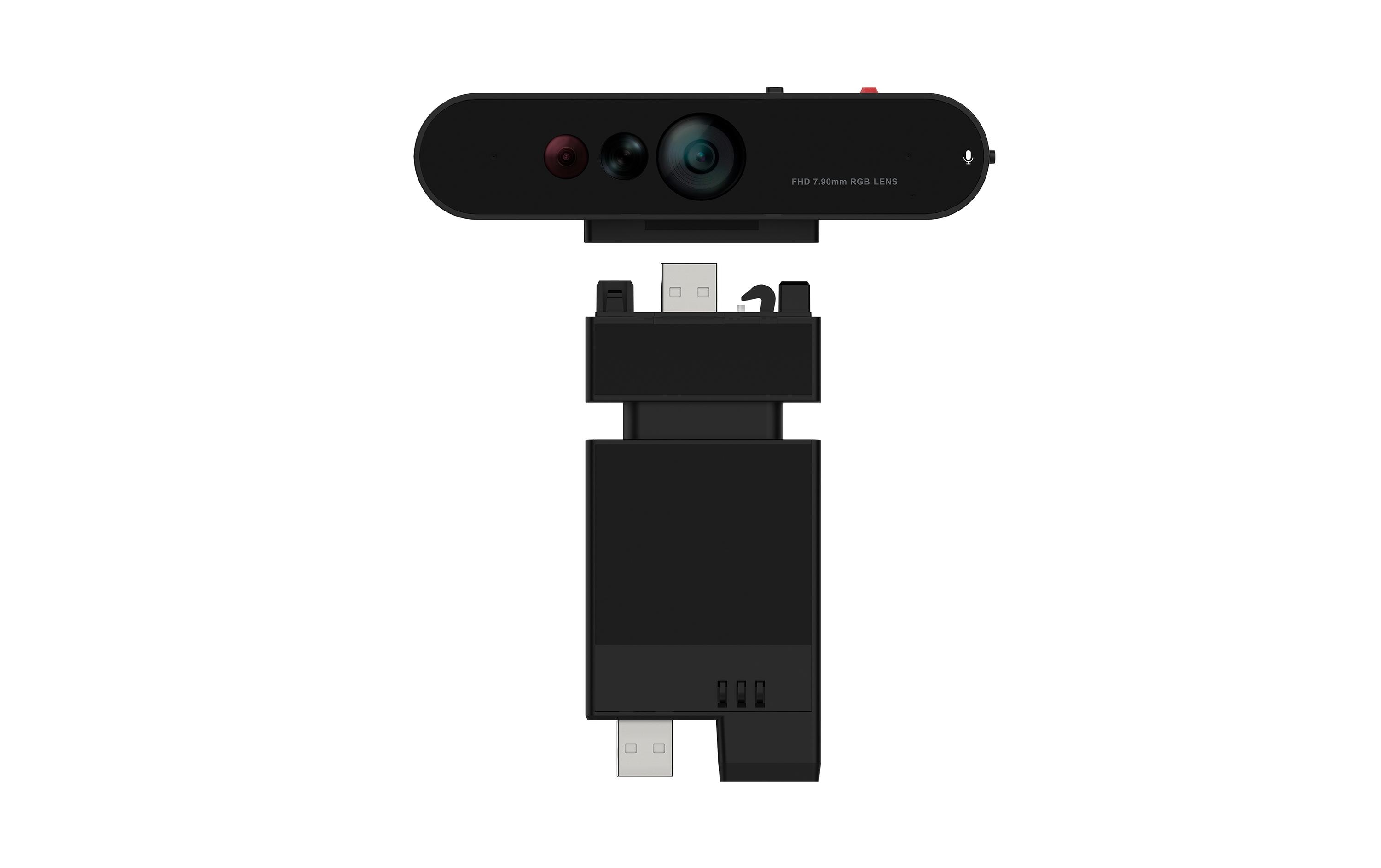 2187777 - Mediatech Lenovo MC60 Webcam USB-A, FHD, 2x Mikrofone