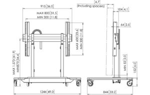 Vogels Lift-Trolley, RISE4200B 