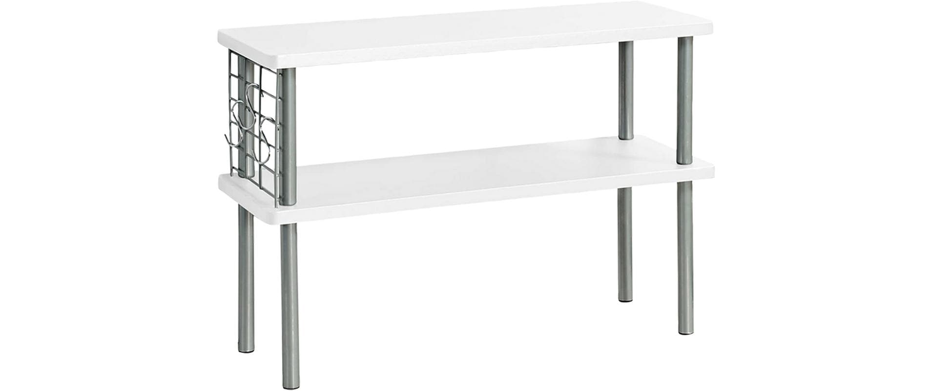 2189439 - Mediatech Kesper Lagerregal 2 Etagen B 55 x H 38 x T 20 cm, Weiss kaufen Schweiz | Mediatech.ch