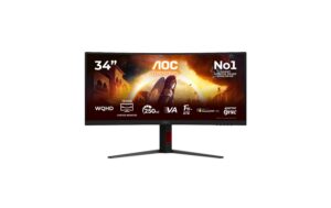 AOC Monitor 34 CU34G4ZCA 240 Hz, VA, HDMI, DP, HV, 90W PD