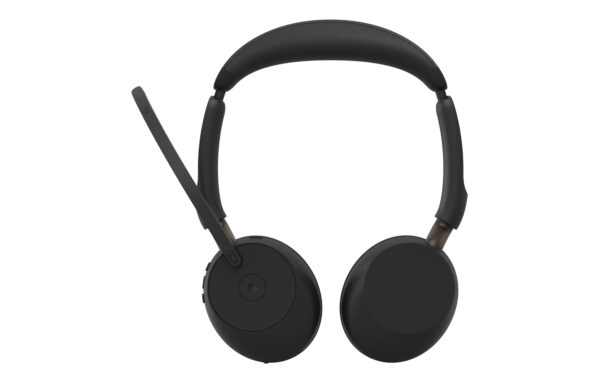Jabra Evolve3 65 Duo Link 390c, MS, Stand MS, black, Stand, Dongle USB-C