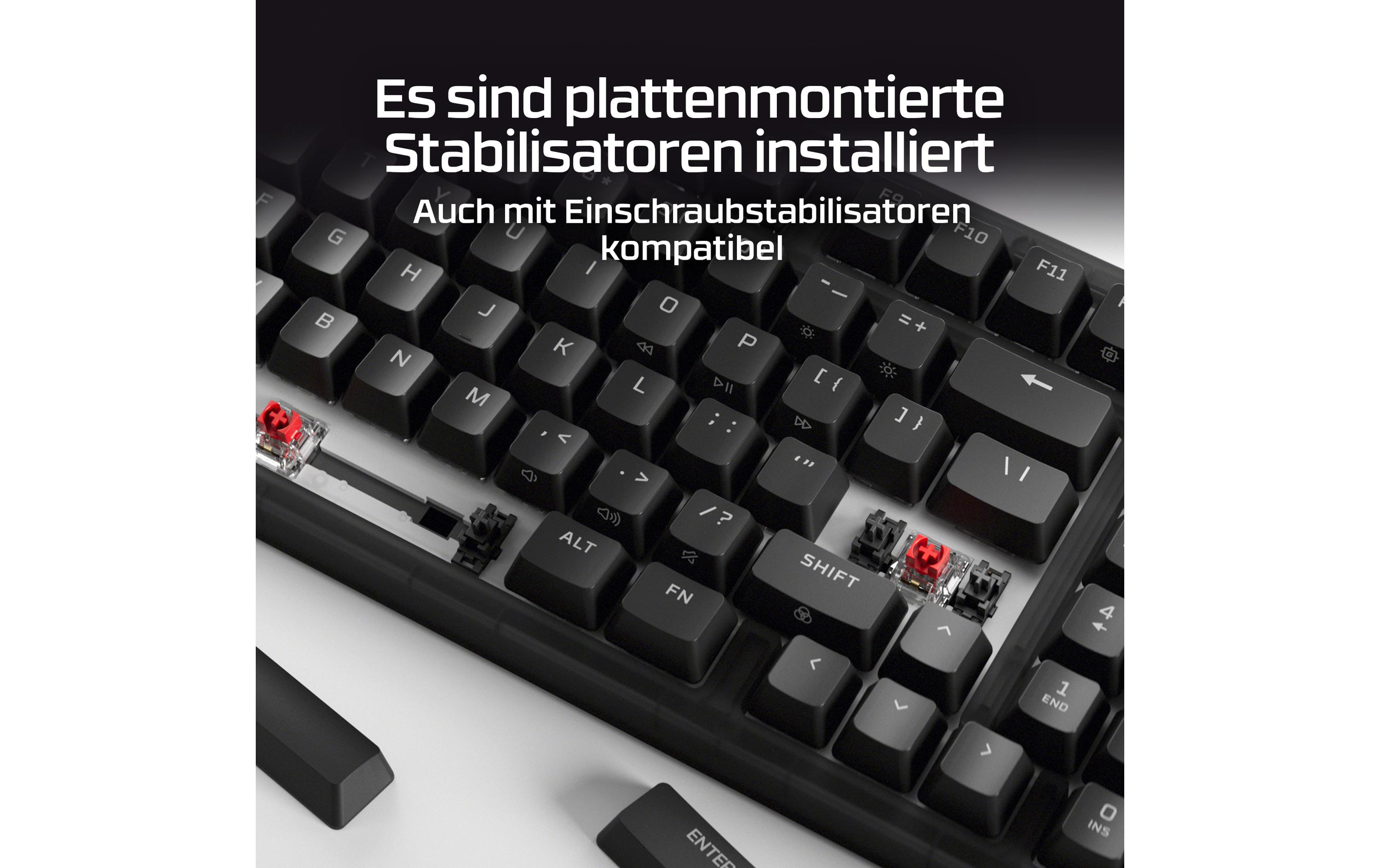 2193059_1 - Mediatech HyperX Origins 2 1800 Mechanische Gaming-Tastatur, wired, CH, RGB
