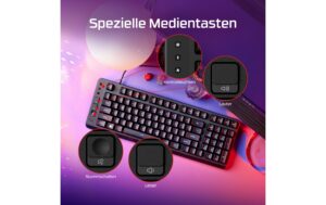HyperX Eve 1800 Membran Gaming-Tastatur, wired, CH,RGB