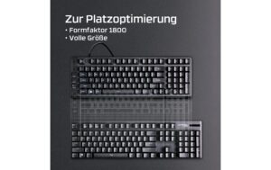 HyperX Eve 1800 Membran Gaming-Tastatur, wired, CH,RGB