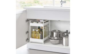 Yamazaki Spülschrank-Regal TOWER Weiss