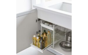 Yamazaki Spülschrank-Regal TOWER Weiss