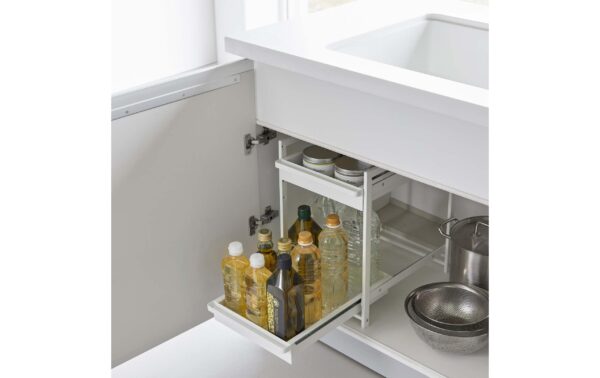 Yamazaki Spülschrank-Regal TOWER Weiss