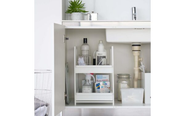 Yamazaki Spülschrank-Regal TOWER Weiss
