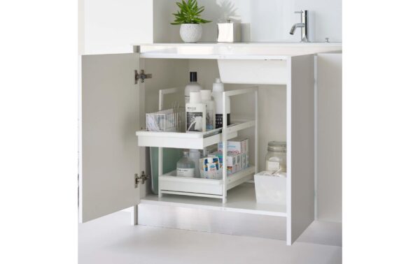 Yamazaki Spülschrank-Regal TOWER Weiss