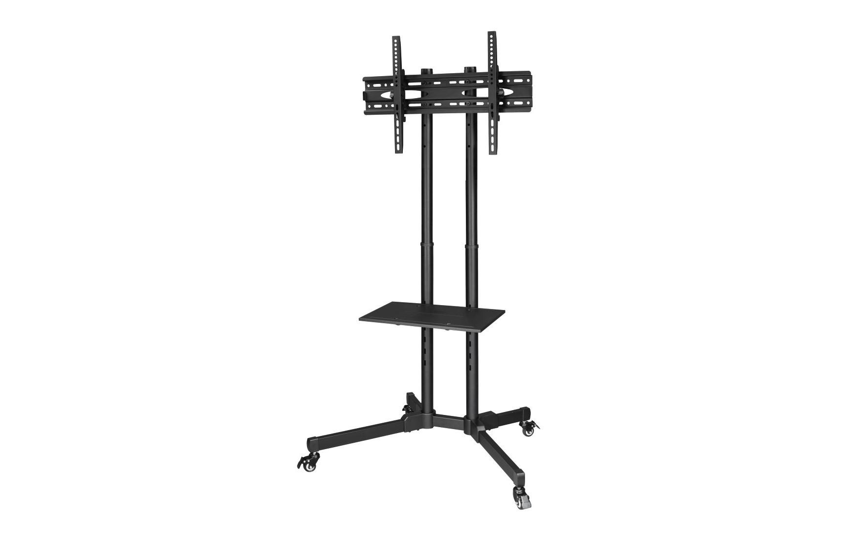 2193888 - Mediatech Hama Technics AG TV-Trolley, bis 75 Zoll, Schwarz höhenverstellbar kaufen | Mediatech.ch