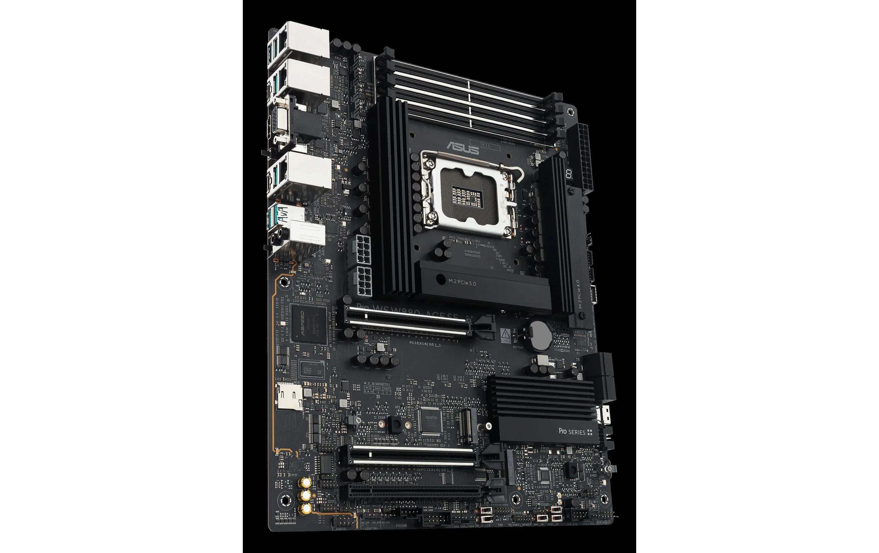 2194103_1 - Mediatech ASUS PRO WS W880-ACE SE, ATX, LGA1851 Intel W880, 4x DDR5, M.2, 2x PCIe 5.0, 2LAN