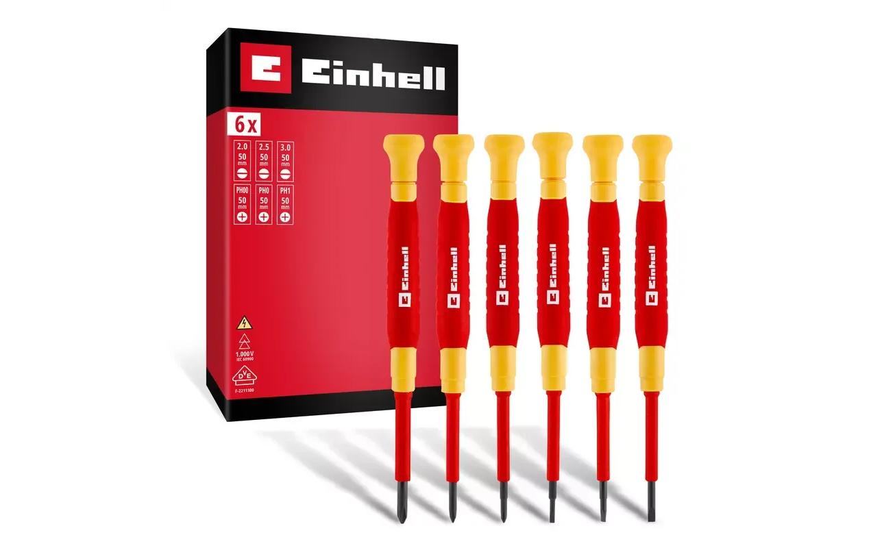 2196077 - Mediatech Einhell Elektriker-Feinm.-Schraubend. 6-tlg., VDE kaufen Schweiz | Mediatech.ch