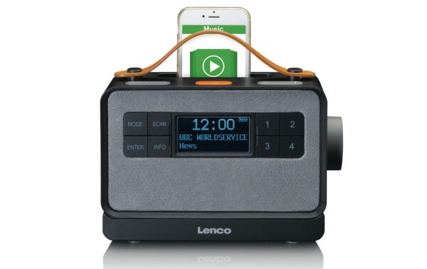 Lenco PDR-065BK DAB+ Kunststoff Schwarz