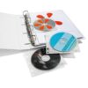 Durable CD/DVD Zeigetaschen, 10 Stk für 1 CD/DVD mit Booklet od. 2 CD/DVD