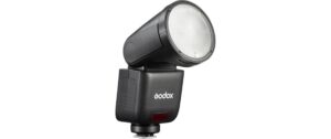 Godox V1 Mid F Lithium Battery Round-Head On-Camera Light kaufen Schweiz | Mediatech.ch
