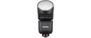 Godox V1 Mid F Lithium Battery Round-Head On-Camera Light