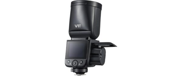 Godox V1 Mid F Lithium Battery Round-Head On-Camera Light