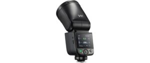 Godox V1 Mid F Lithium Battery Round-Head On-Camera Light