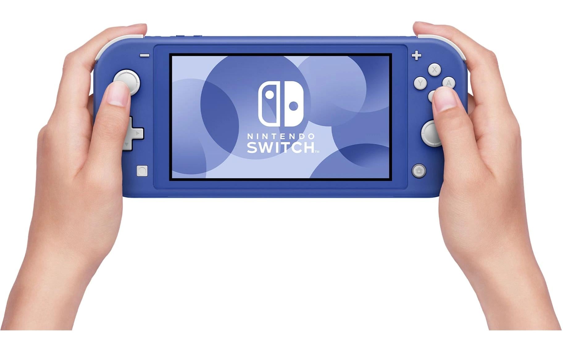 2202257_1 - Mediatech Nintendo Switch Lite Blau ohne Ladekabel Alter: 3+