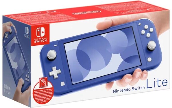 2202257_3 - Mediatech Nintendo Switch Lite Blau ohne Ladekabel Alter: 3+
