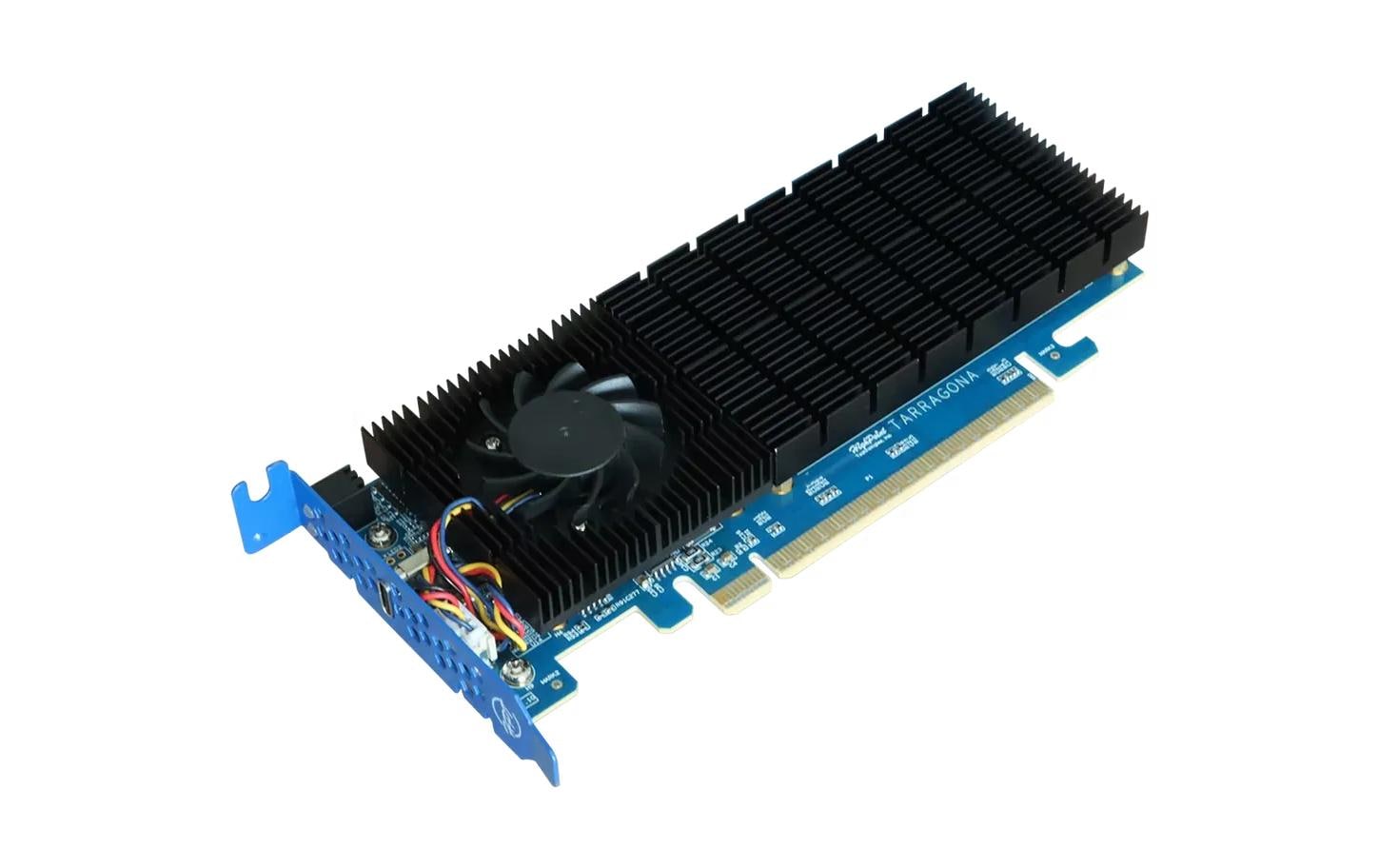 2202316_1 - Mediatech Highpoint Rocket R7602L, 2x NVME Kontroller 2x M.2, PCI-Ex16v5, bootable,RAID 0,1