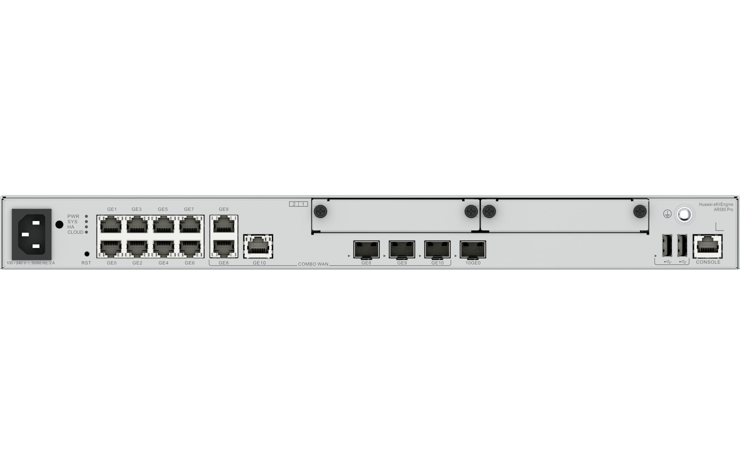 2202513_1 - Mediatech Huawei Gateway: AR580Pro 3xGE combo WAN, 8xGE LAN, 1x10GE(SFP+)LAN