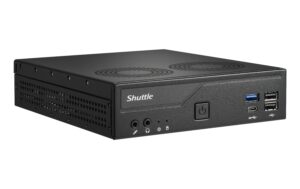 2202693_2 - Mediatech Shuttle Barebone DH610V2, schwarz Intel H610, 2x DDR5 SO-DIMM 5600