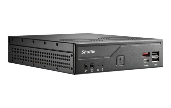2202695_2 - Mediatech Shuttle Barebone DH810S, schwarz Intel H810, 2x DDR5 SO-DIMM 5600