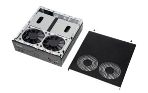 2202695_4 - Mediatech Shuttle Barebone DH810S, schwarz Intel H810, 2x DDR5 SO-DIMM 5600