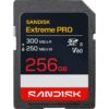 SanDisk SDXC Card Extreme PRO 300 256GB lesen 300MB/sec, schreiben 250MB/s