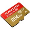 2203178 - Mediatech SanDisk microSDXC Card Extreme GO 256GB Lesen 240MB/s, Schr. 160MB/s, inkl. Adpt.