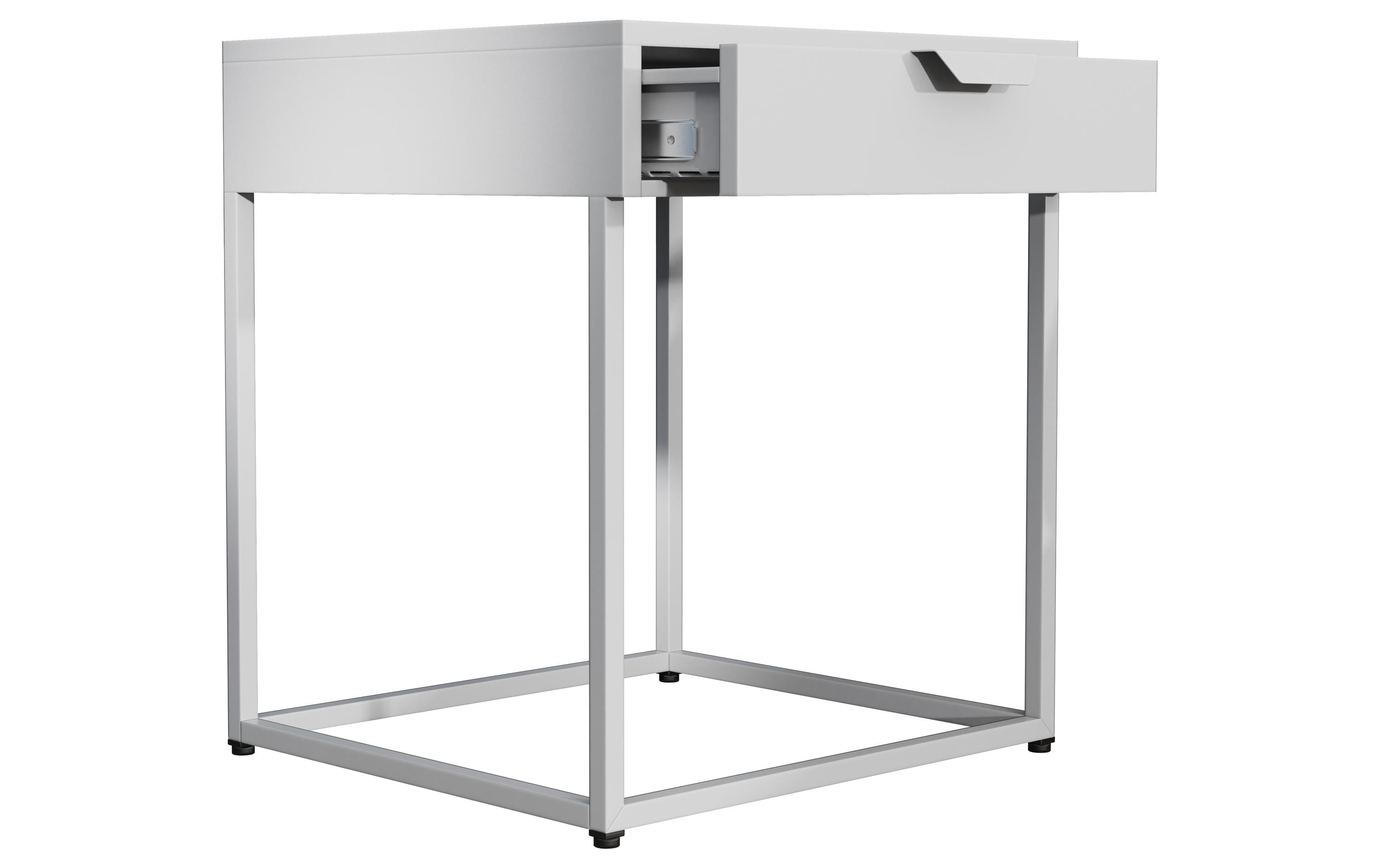 2205991 - Mediatech VCM Beistelltisch Flokas S Weiss kaufen Schweiz | Mediatech.ch