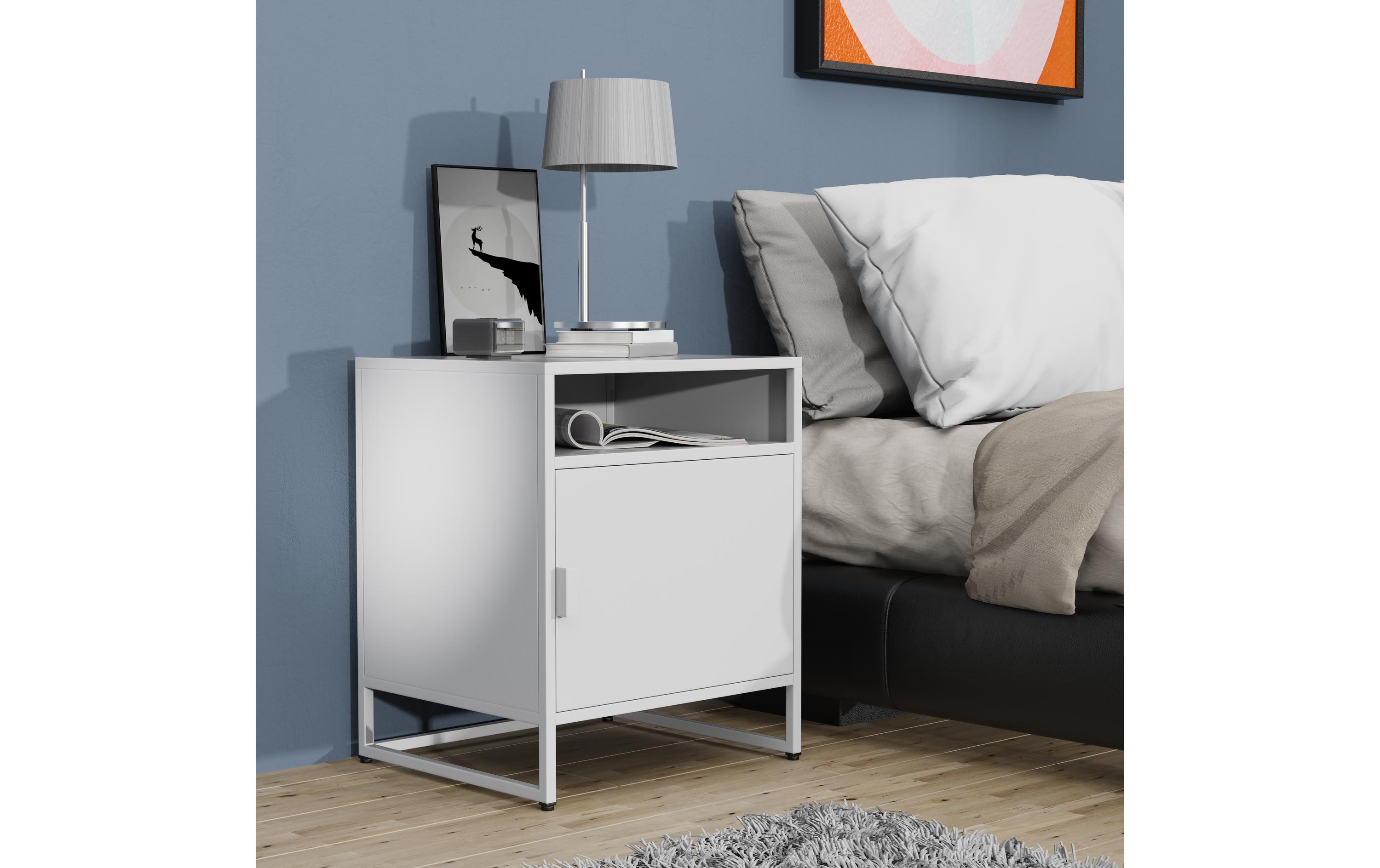 2205995_1 - Mediatech VCM Beistelltisch Flokas L Weiss
