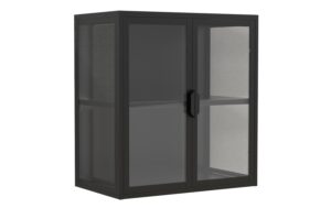 VCM Wandvitrine Flokas S Schwarz kaufen Schweiz | Mediatech.ch