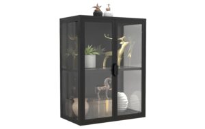 2206000_3 - Mediatech VCM Wandvitrine Flokas M Schwarz