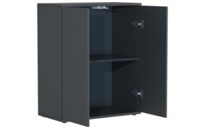 VCM Schrank Dalosa 2-Fach Anthrazit