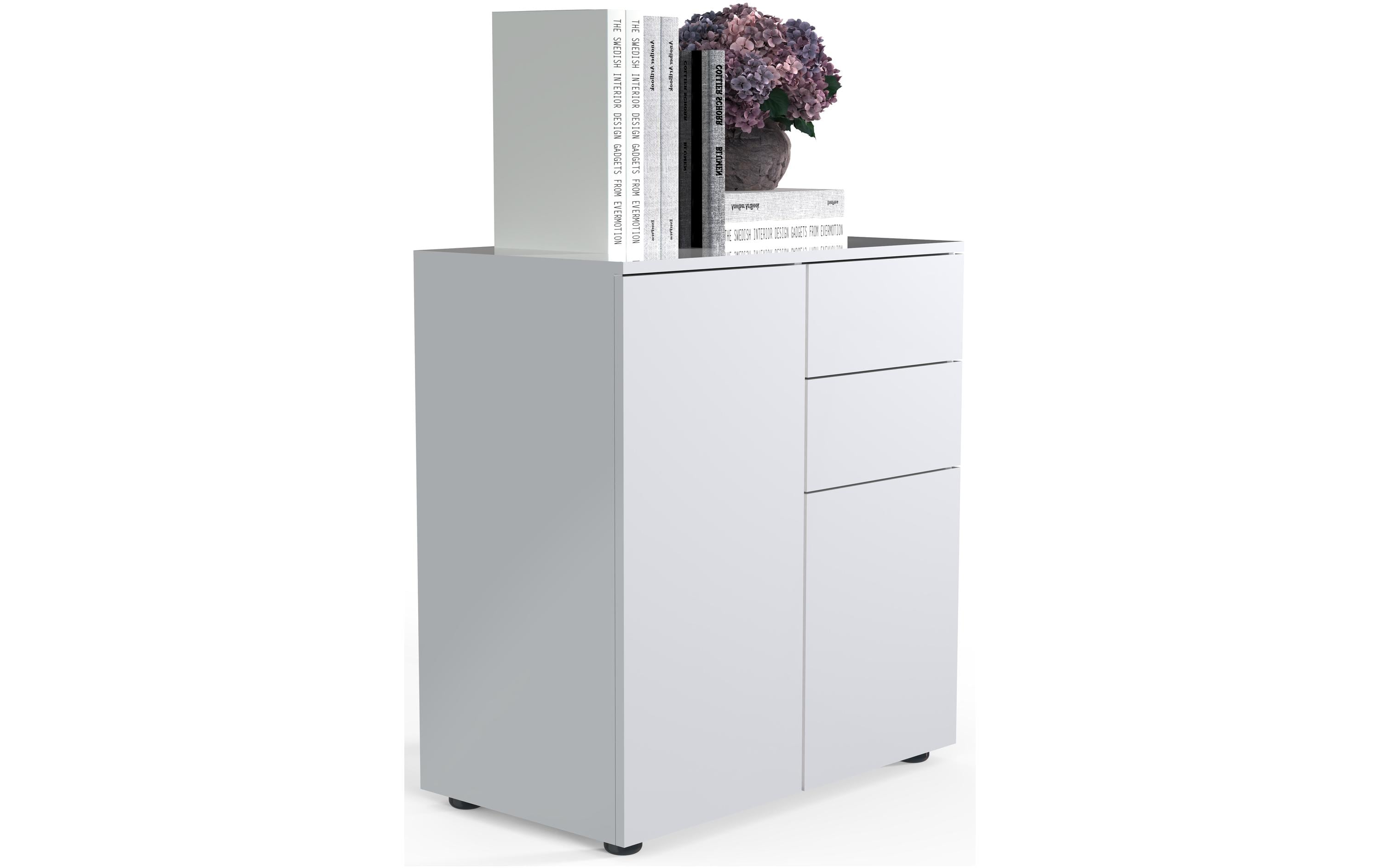 2206079 - Mediatech VCM Kommode Dalosa 4-Fach Weiss kaufen Schweiz | Mediatech.ch