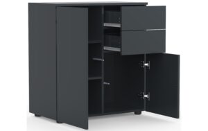 2206080_4 - Mediatech VCM Kommode Dalosa 4-Fach Anthrazit