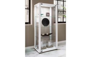 VCM Glasvitrine Kavisa M Weiss