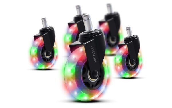 Trust GXT701 LED Gel-Stuhlrollen
