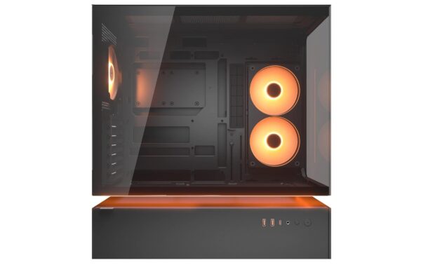 2206503_6 - Mediatech Cougar Case CFV235 ARGB Midi-Tower, Glas, Schwarz
