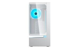 2206504_3 - Mediatech Cougar Case CFV235 ARGB Midi-Tower, Glas, Weiss