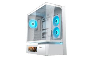Cougar Case CFV235 Vision ARGB Midi-Tower, Glas, LCD Weiss kaufen Schweiz | Mediatech.ch