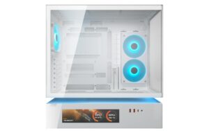 Cougar Case CFV235 Vision ARGB Midi-Tower, Glas, LCD Weiss