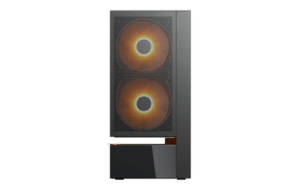 2206509_5 - Mediatech Cougar Case CFV235 Vision ARGB Midi-Tower, Mesh, LCD, Schwarz