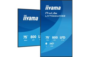 Iiyama LH7566UHSB-B1AG 75, IPS, UHD, 800cd, Android 14 OS