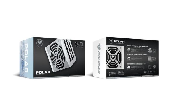 2209086_5 - Mediatech Netzteil Cougar Polar 1050W Weiss /ATX3.1 / 80 Plus Platinum / Modular