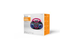 Denver TDB-212 Bluetooth Boombox Pink DAB-Radio mit